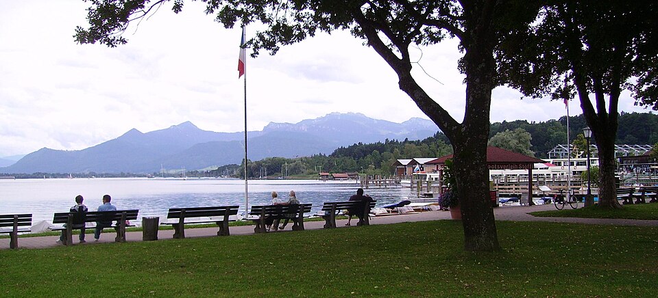 Prien am Chiemsee: Promenade Prien 01