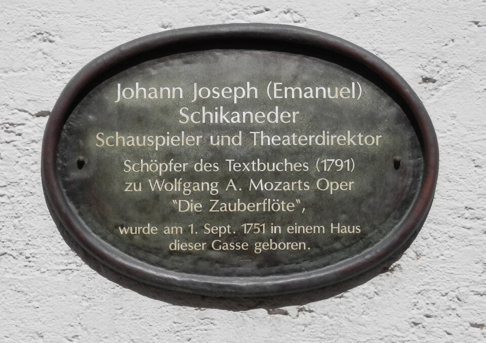 Straubing: Schikaneder-Geburtshaus