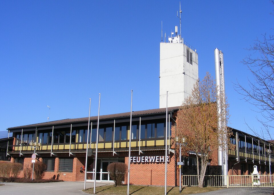 Amberg - Feuerwache (Dienstgebäude, Außenansicht)