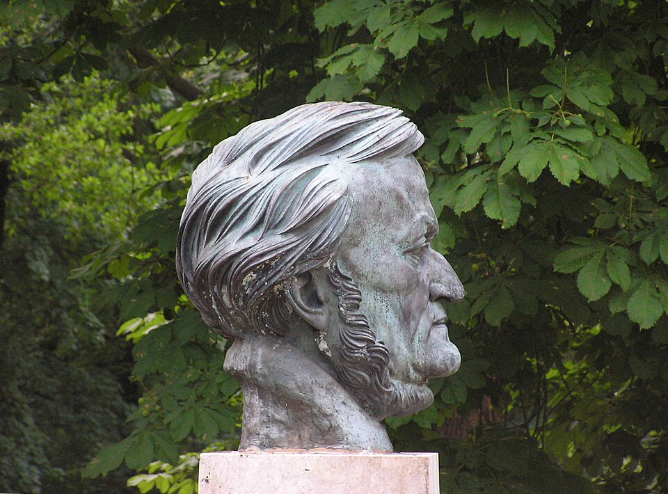 Bayreuth: Richard Wagners Büste