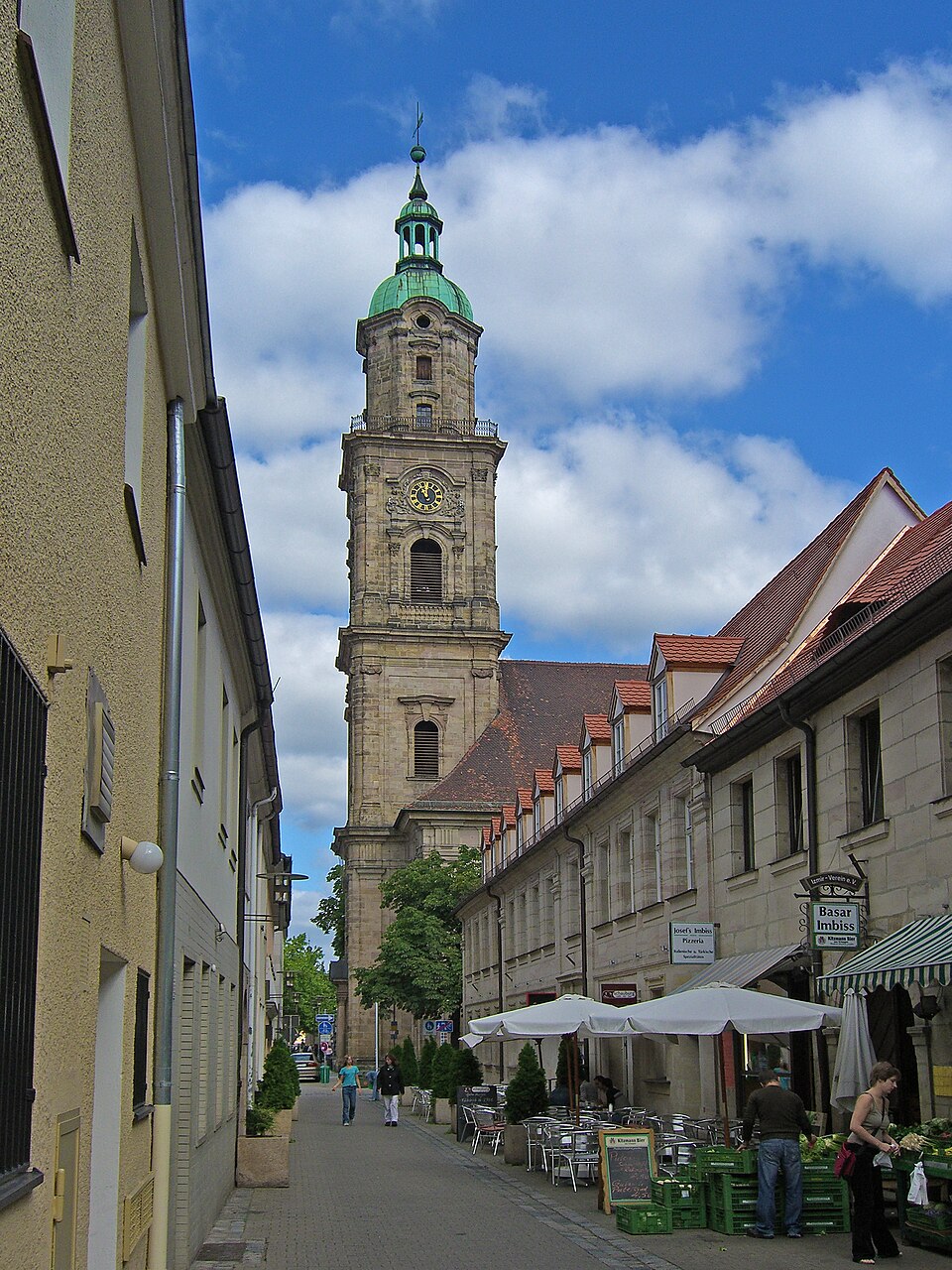Erlangen-Neustädter-Kirche-Turm
