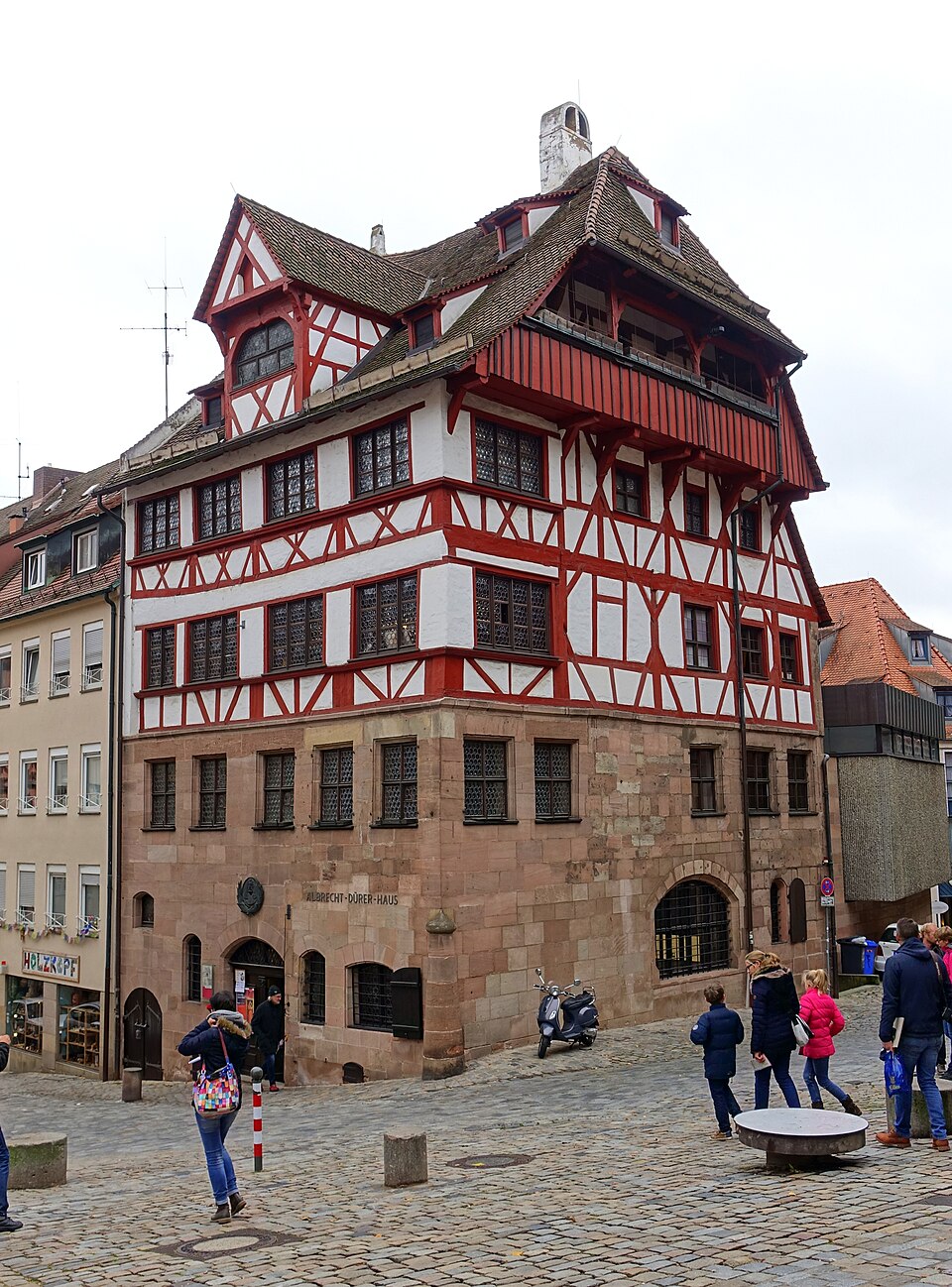 Nürnberg: Albrecht-Dürer-Haus - Tiergärtnerplatz - Nuremberg, Germany - DSC02033