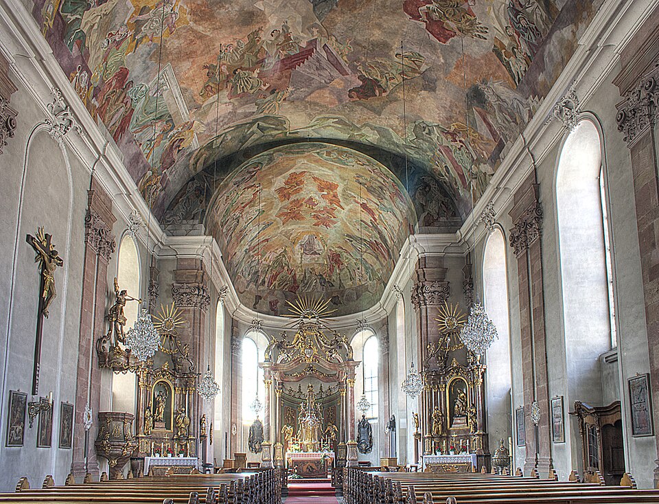 Aschaffenburg Muttergottespfarrkirche innen