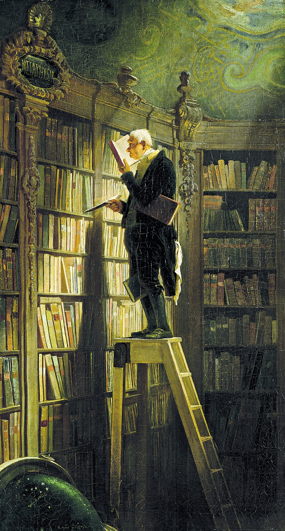 Schweinfurt: Carl Spitzweg - "The Bookworm"