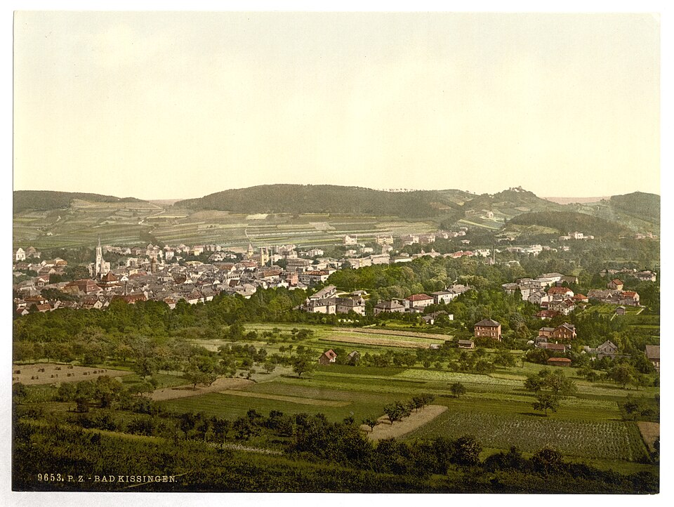 Bad Kissengen (i.e. Bad Kissingen), general view, Bavaria, Germany-LCCN2002696118