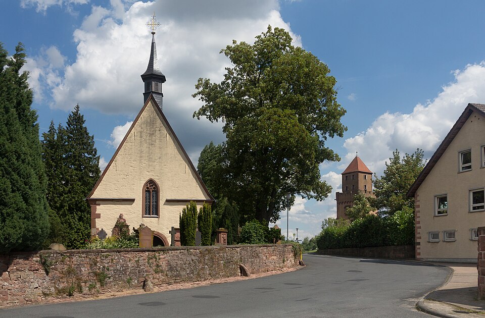 Miltenberg, die katholische Friedhofskapelle Sankt Laurentius DmD-6-76-139-177 foto5