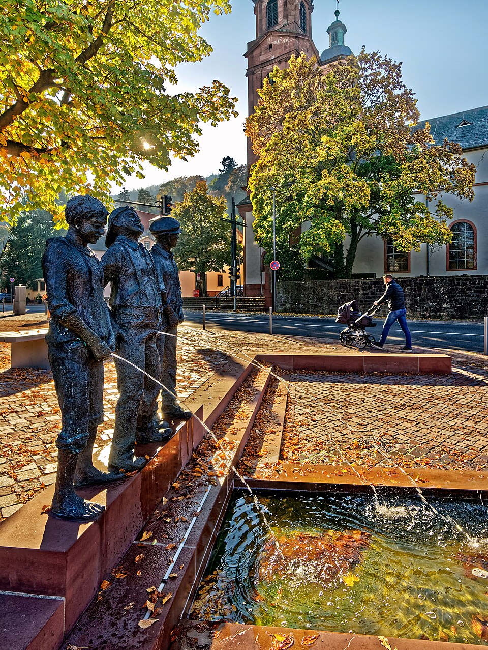 Der Staffelbrunser-Brunnen in Miltenberg