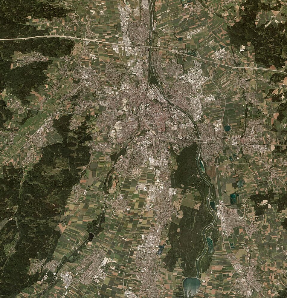 Augsburg Orthophoto