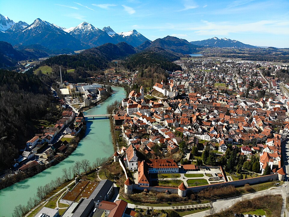 Füssen Luftaufnahme