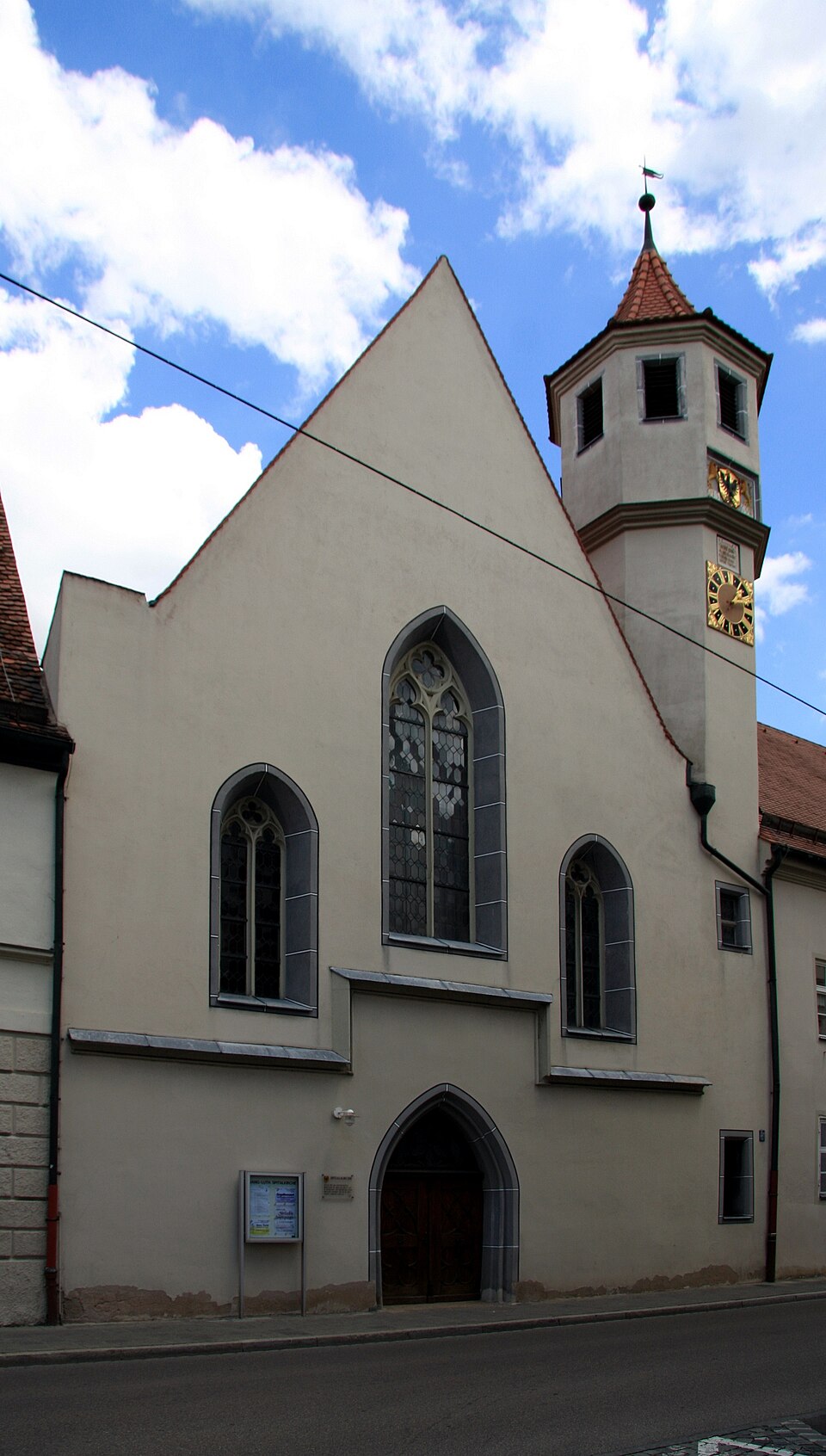 Nördlingen: Noerdlingen spitalkirche