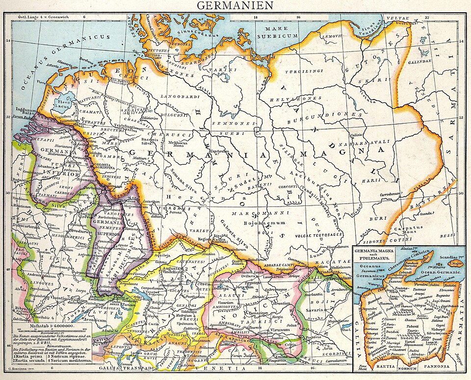 Nördlingen: Droysens Hist Handatlas S17 Germanien