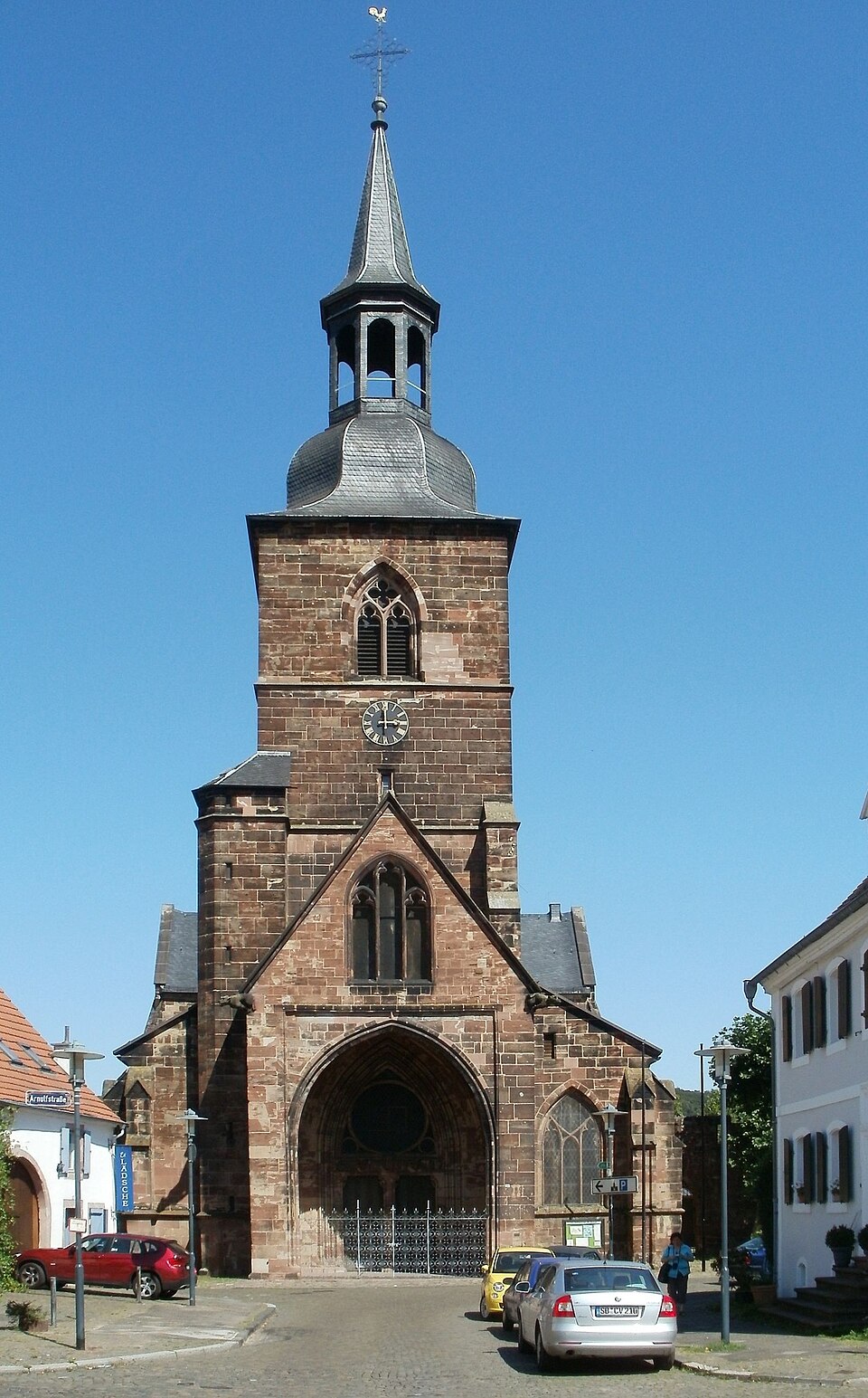 Saarbrücken: 20110818Stiftskirche St Arnual02