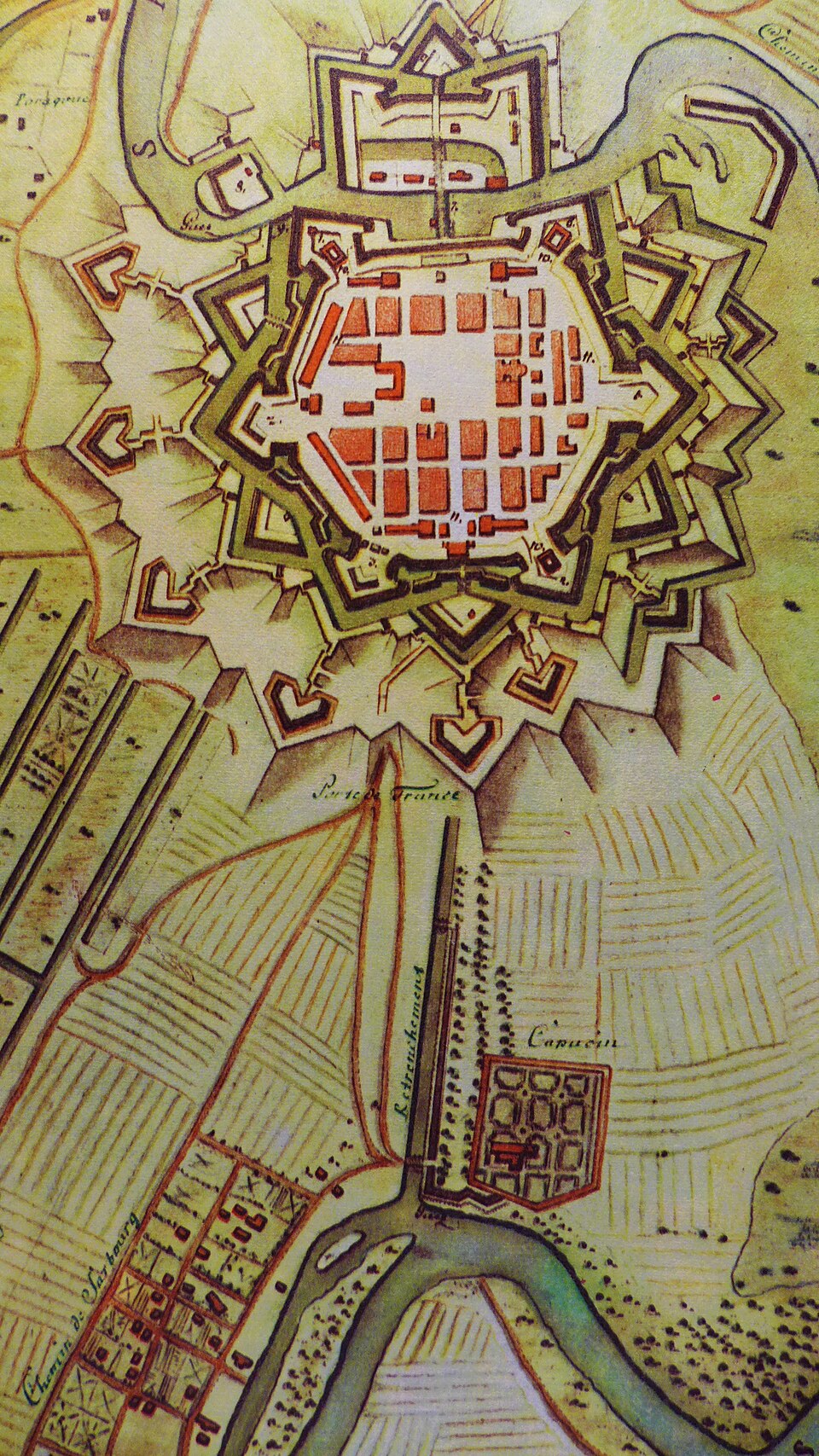 Saarlouis: PlandeSarlouisL1070585