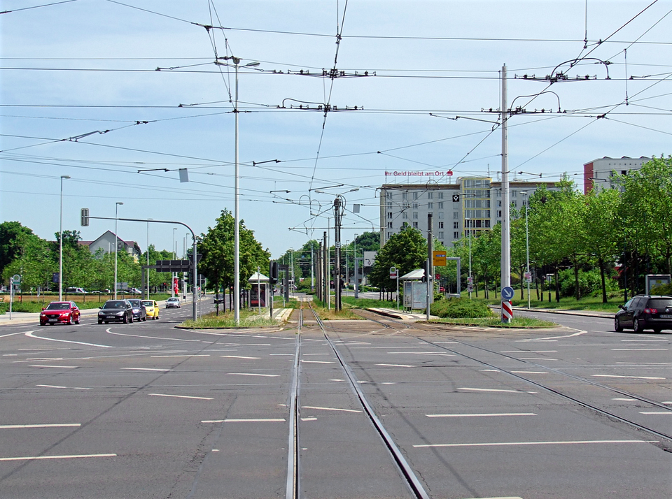 Cottbus: 002 StadtringTS (looking east)