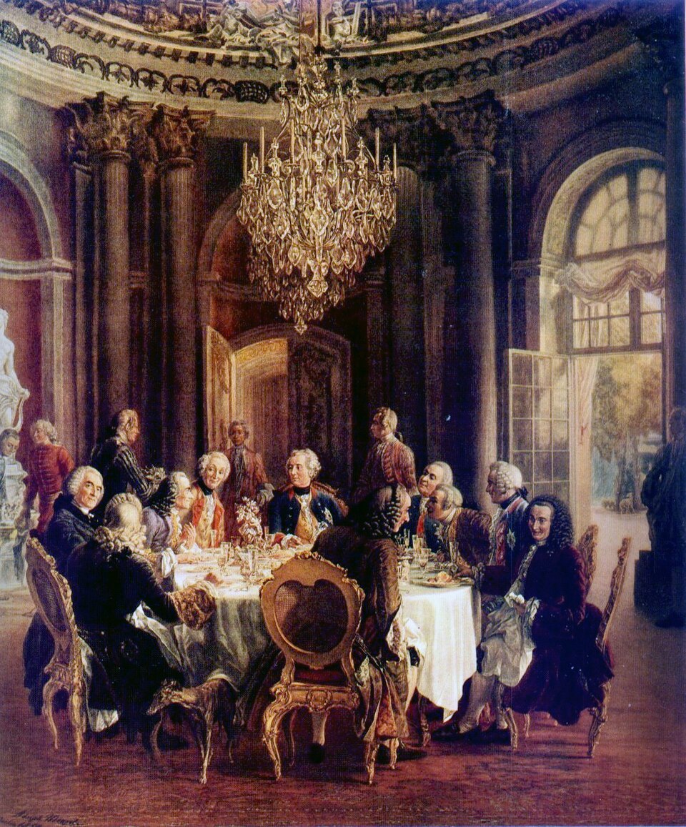Potsdam: Adolph-von-Menzel-Tafelrunde2