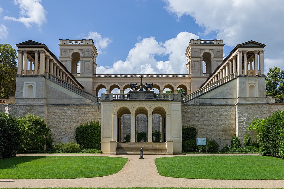 Belvedere auf dem Pfingstberg in Potsdam Juli