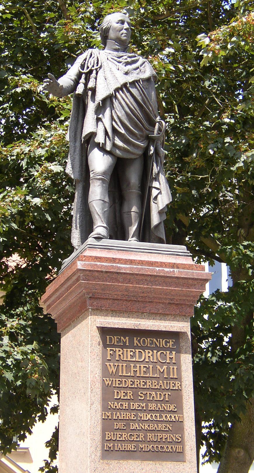 Neuruppin Friedrich Wilhelm II