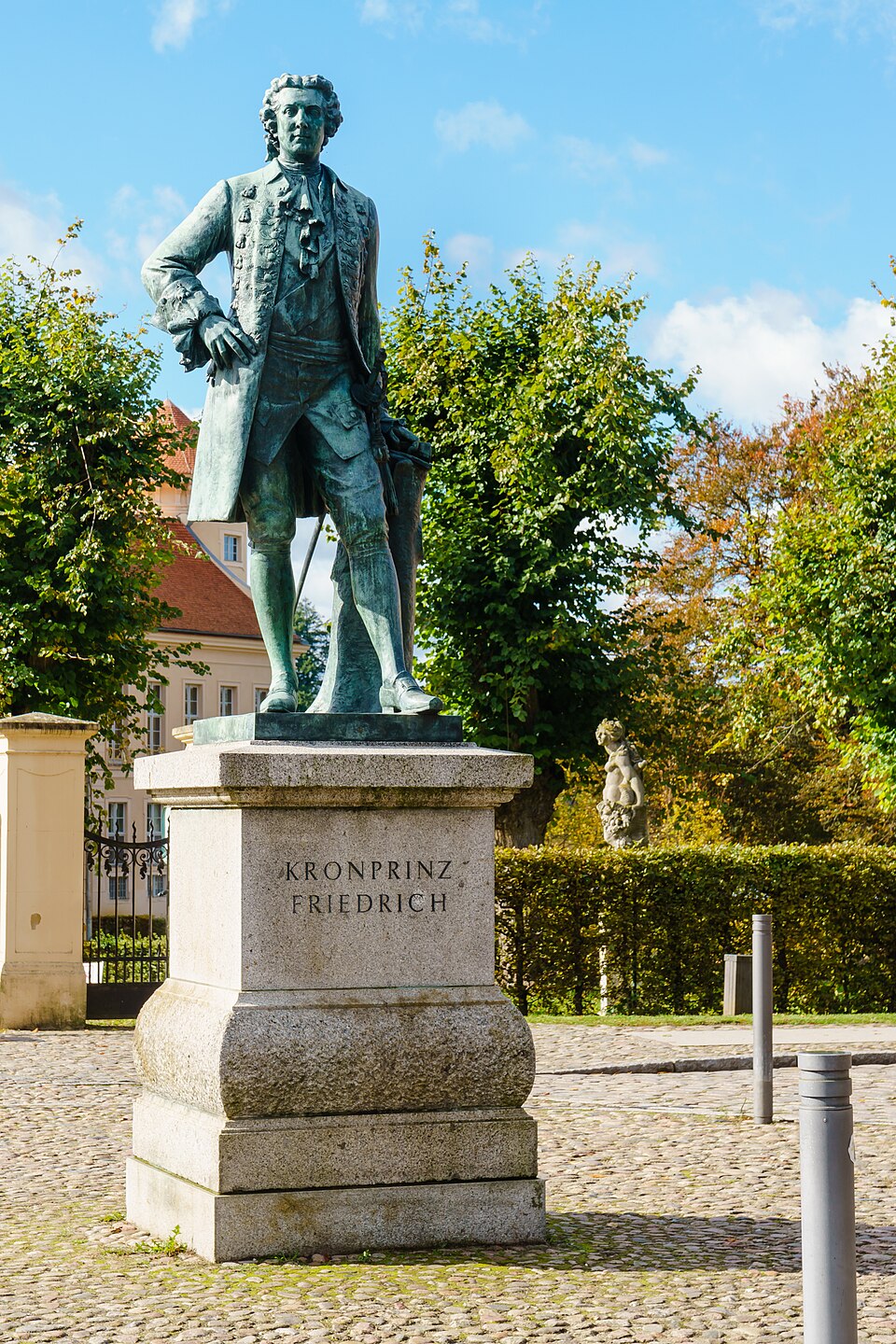 Rheinsberg Statue Kronprinz Friedrich