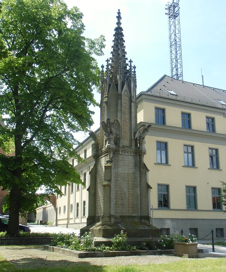 Prenzlau Wallgasse Kriegerdenkmal