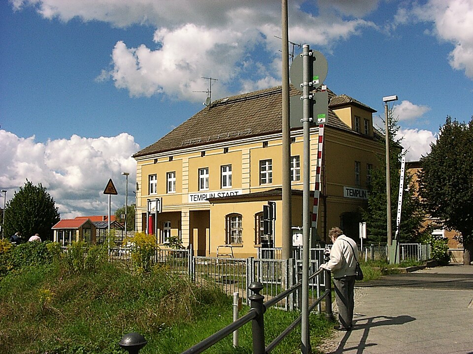 Train station templin