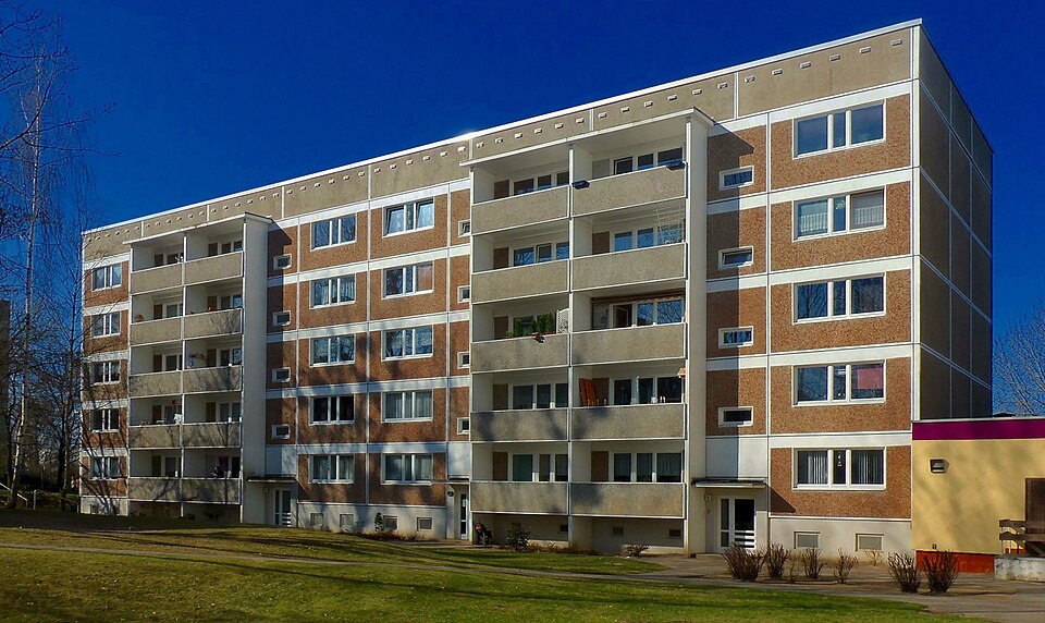 Neubrandenburg: 1. WBS 70 Block