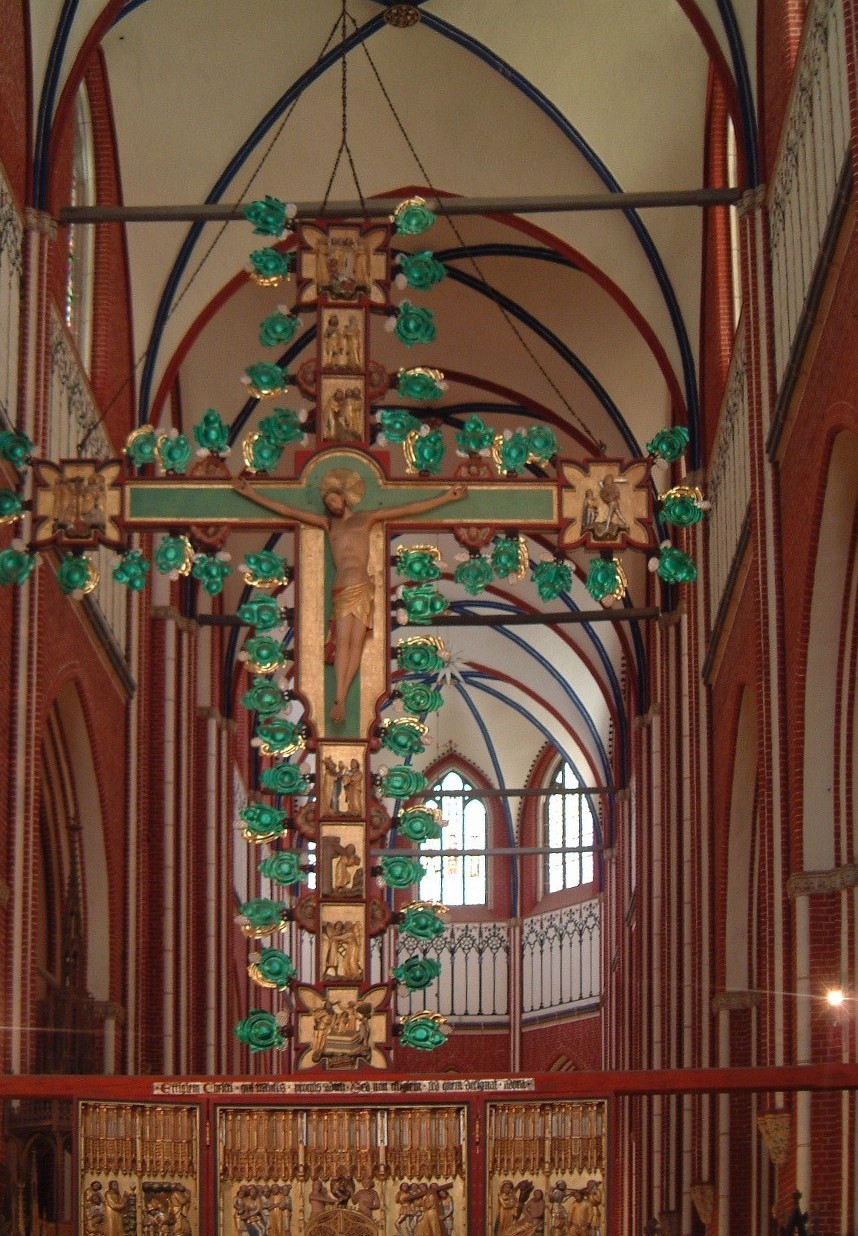 Bad Doberan - Kreuz im Bad Doberaner Münster (Christusseite)