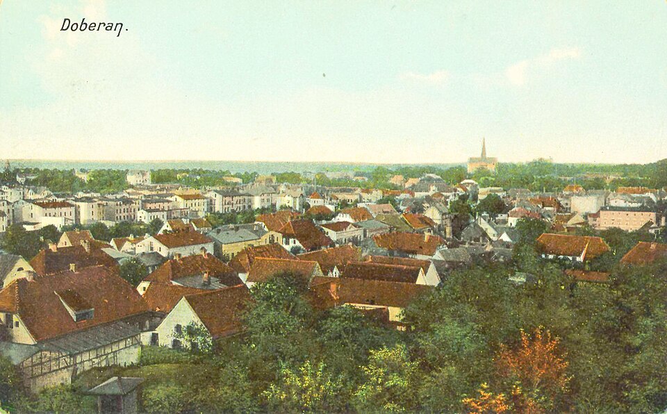 Bad Doberan: Doberan Stadtansicht um