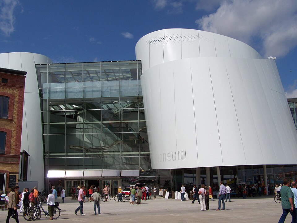 Ozeaneum in Stralsund, Eingang