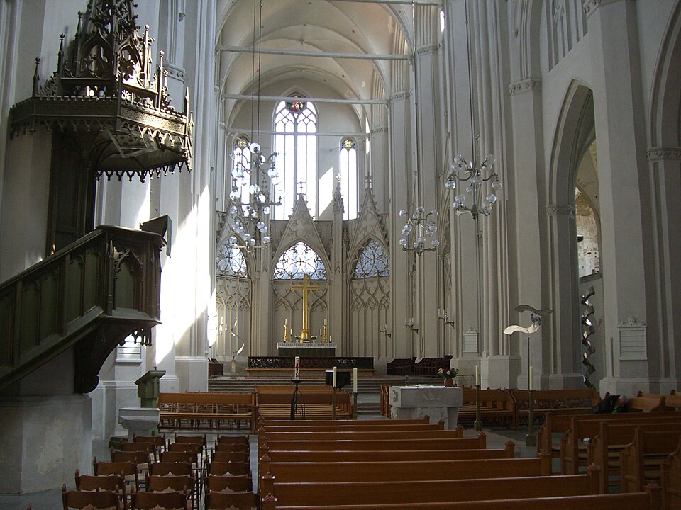 Greifswalder Nikolaidom Innenraum