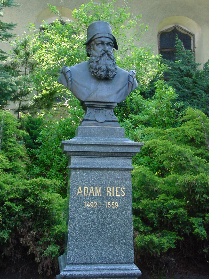 Annaberg-Buchholz: AdamRiesDenkmalAnnabergBuchholz