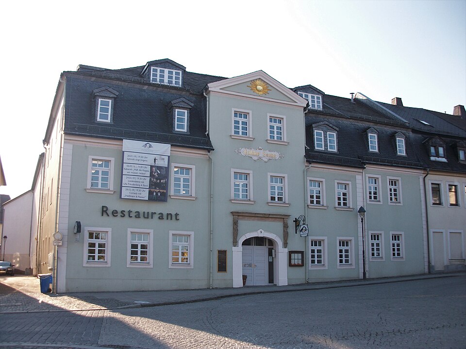 Schneeberg, Fürstenplatz 5 (Kulturzentrum Goldene Sonne)