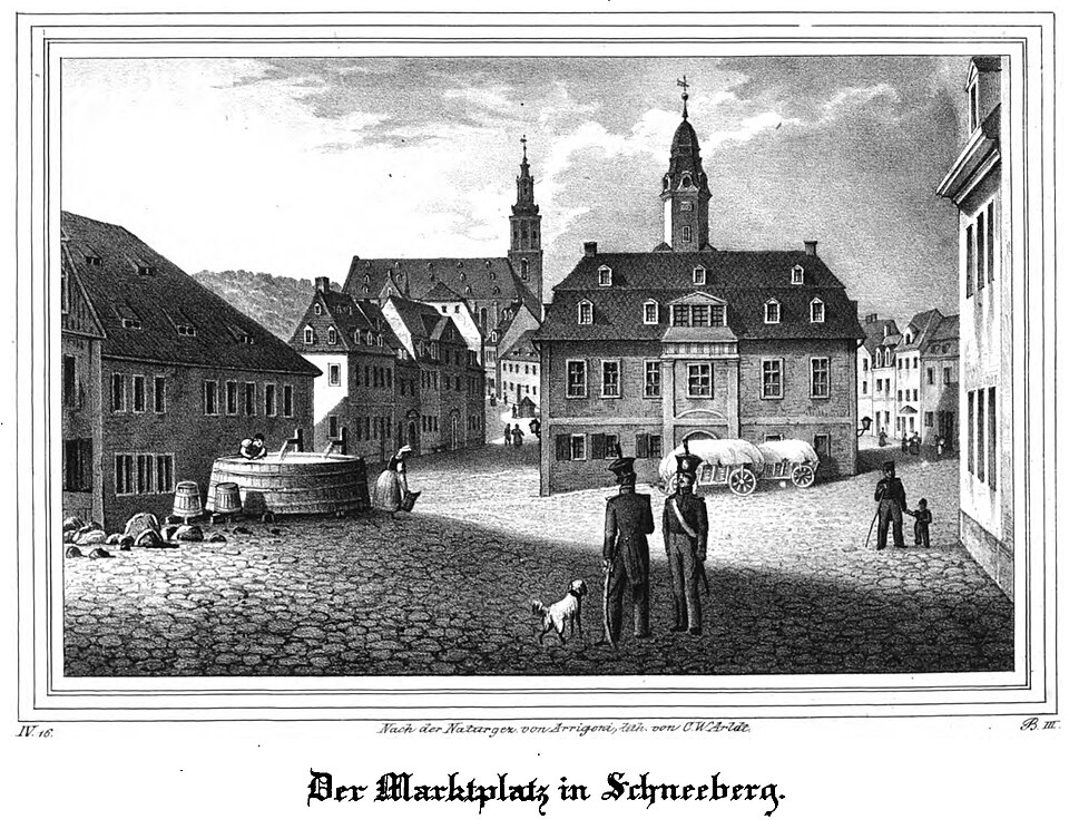 Schneeberg: Saxonia Museum fuer saechsische Vaterlandskunde IV 47