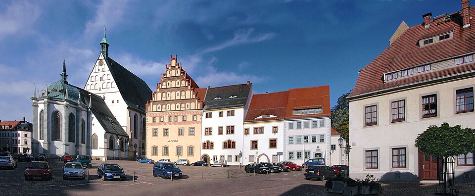 20060803025MDR Freiberg Untermarkt Dom St Marien u a