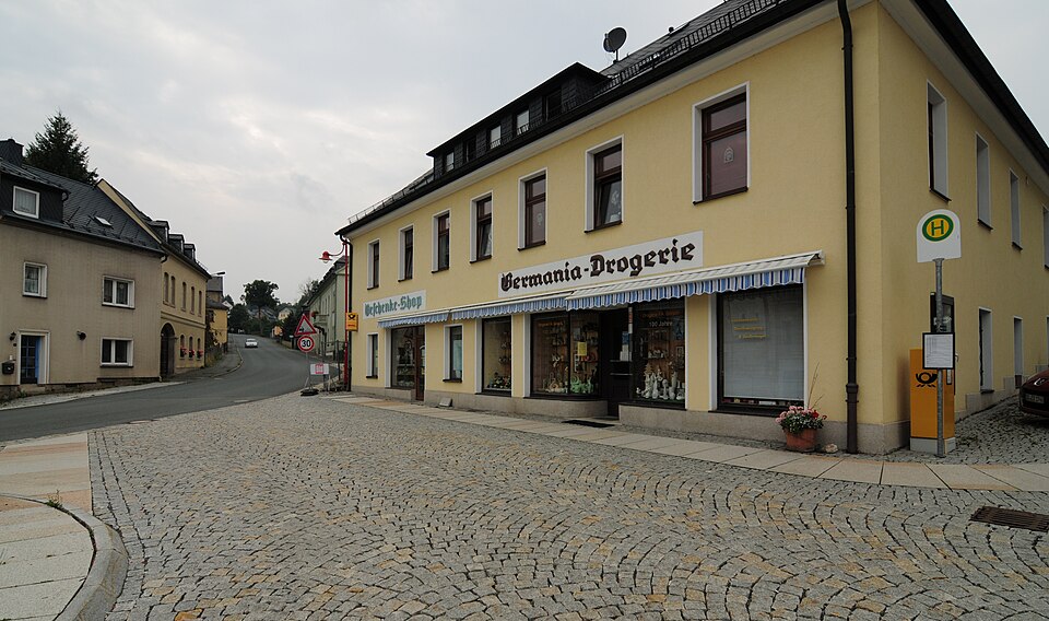 Bad brambach, main place north - saxony