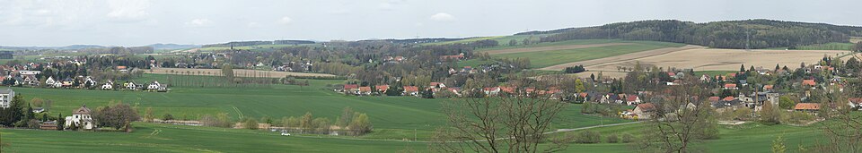 Panorama Herrnhut, Strahwalde, Berthelsdorf
