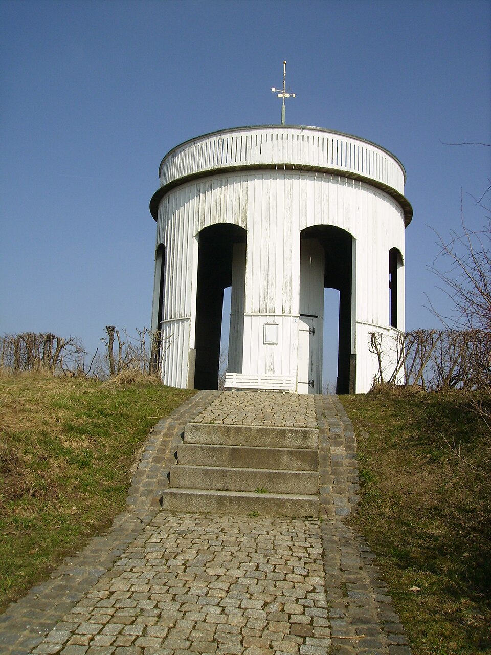 46. Herrnhut - Moravian cemetery - Tower-Lookout