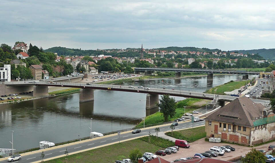 Meißen Elbebrücken