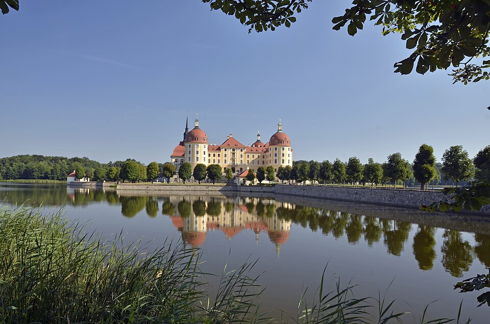 Moritzburg bei Dresden am Morgen