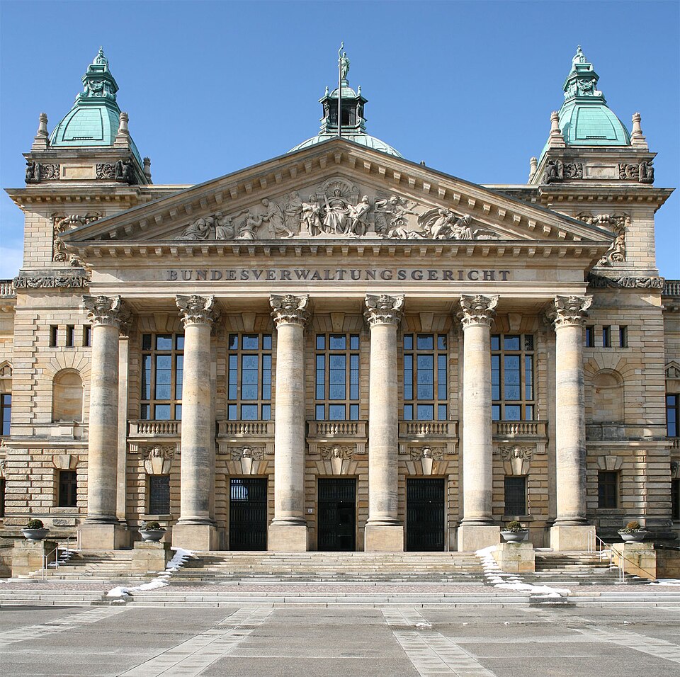 Leipzig: Reichsgerichtsgebauede - frontal