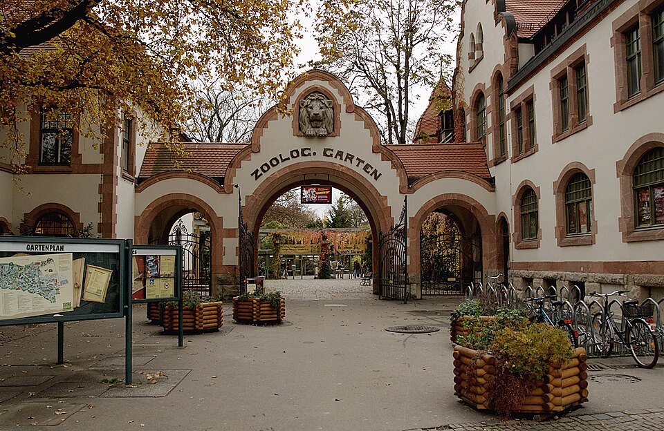 Eingang Zoo Leipzig