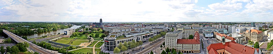 Magdeburg: Blick von der Johanniskirche 11