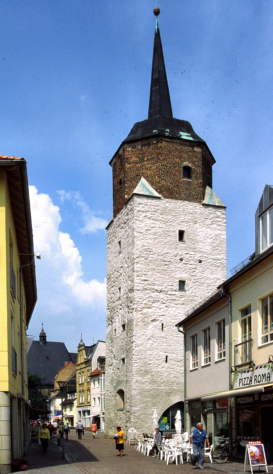 Köthen (Anhalt): Köthen Hallescher Turm