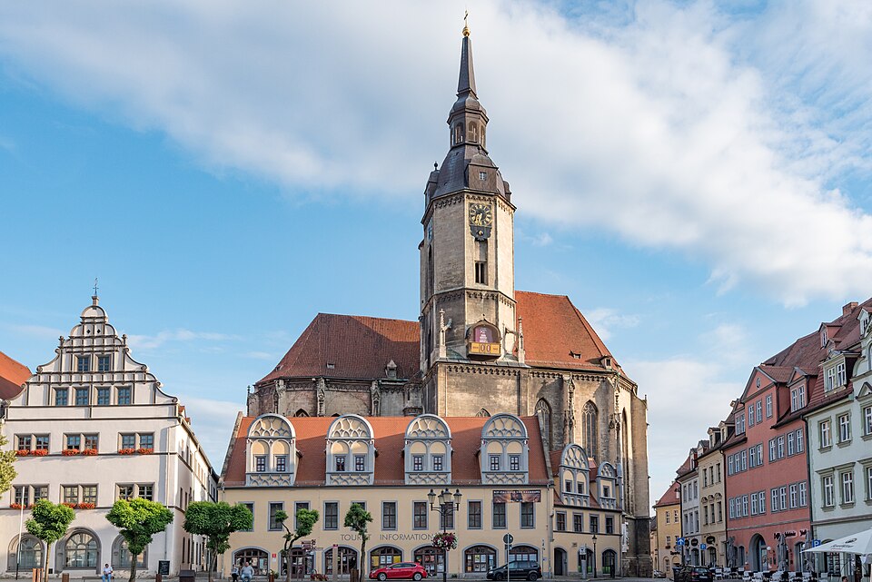 Naumburg (Saale), Topfmarkt, St. Wenzel