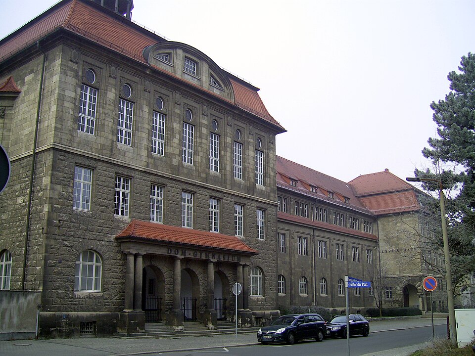 Naumburg (Saale): Naumburg Domgymnasium ehem Lepsiusgymnasium