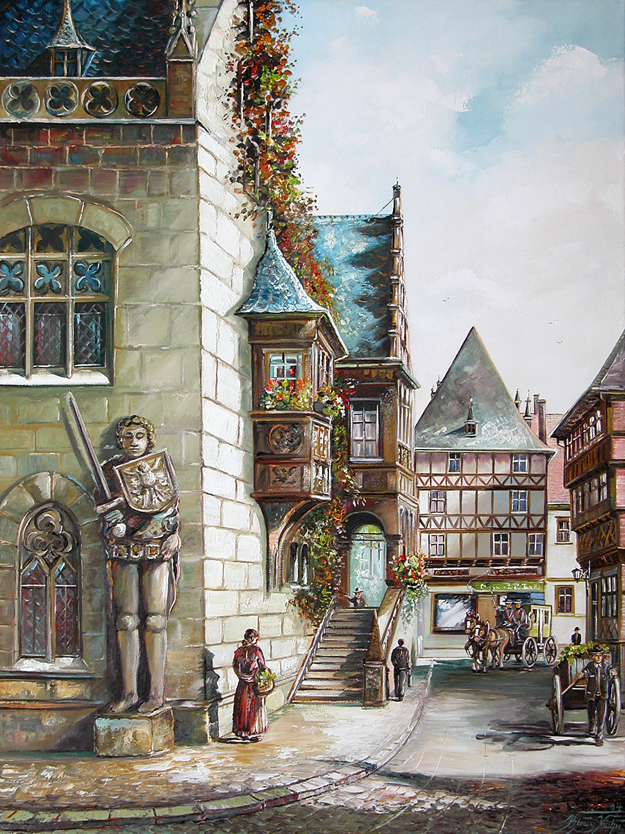 Alt Halberstadt Roland Ratslaube