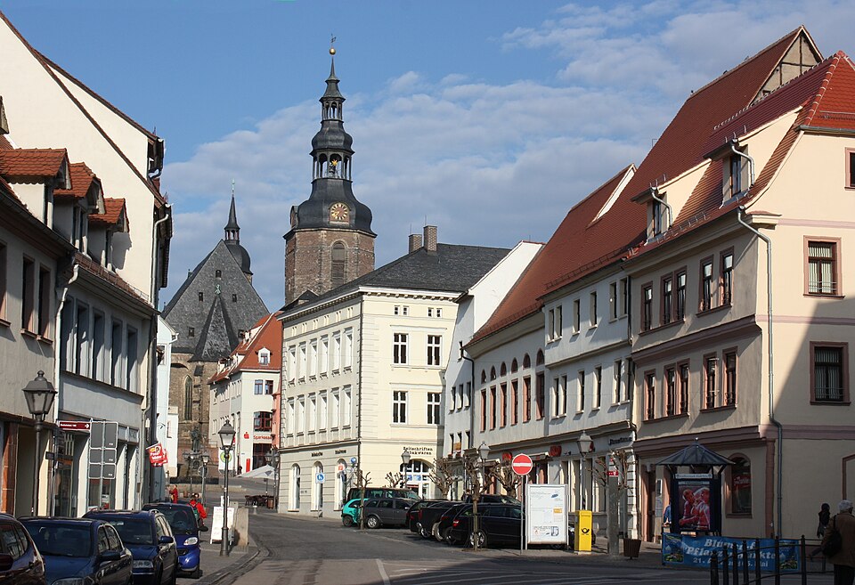 Lutherstadt Eisleben: Bauensemble Markt mit St.-Andreas-Kirche