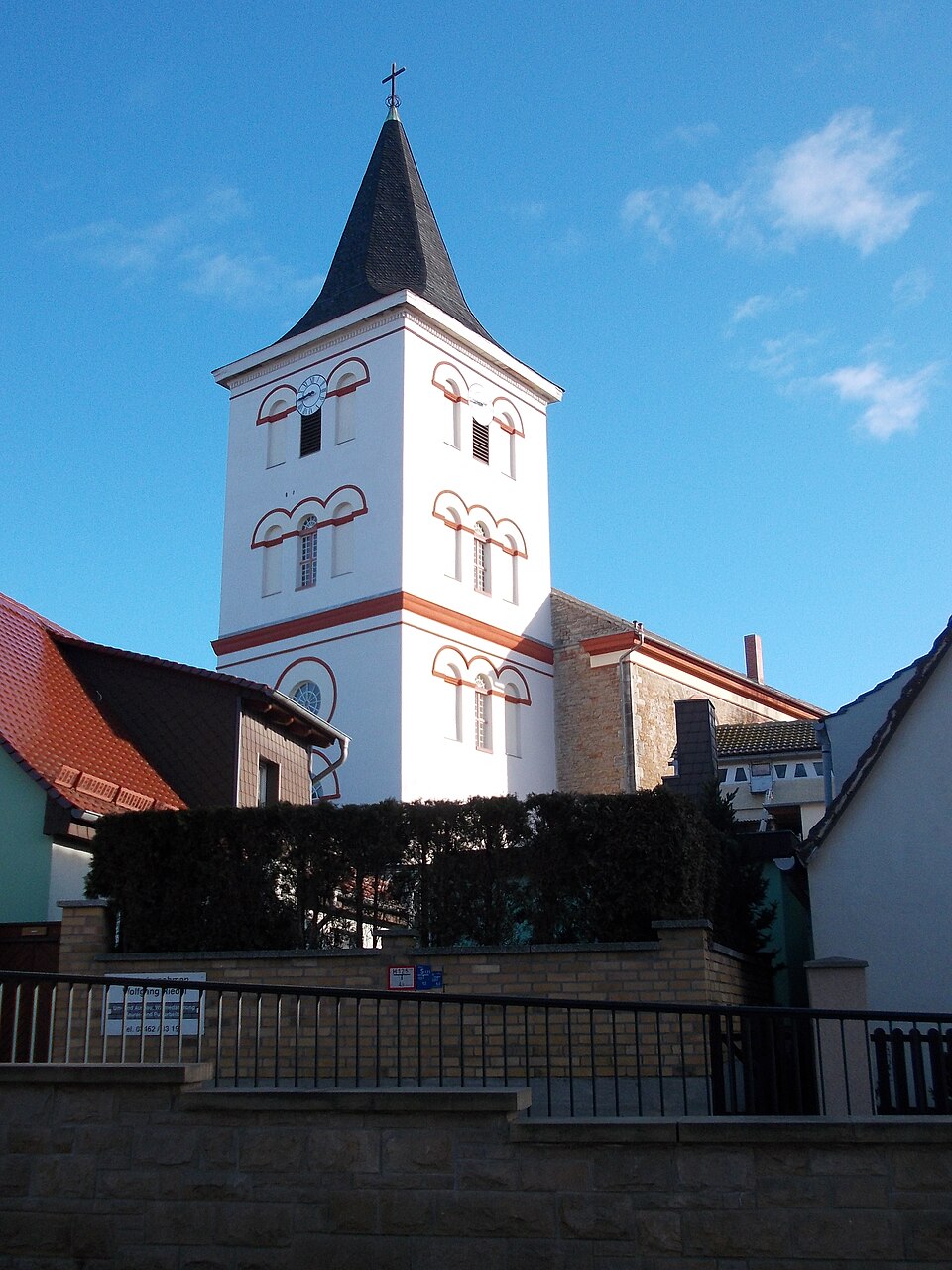 Bad Dürrenberg: BDürrenbergKirchblick
