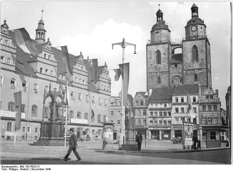 Lutherstadt Wittenberg: Bundesarchiv Bild