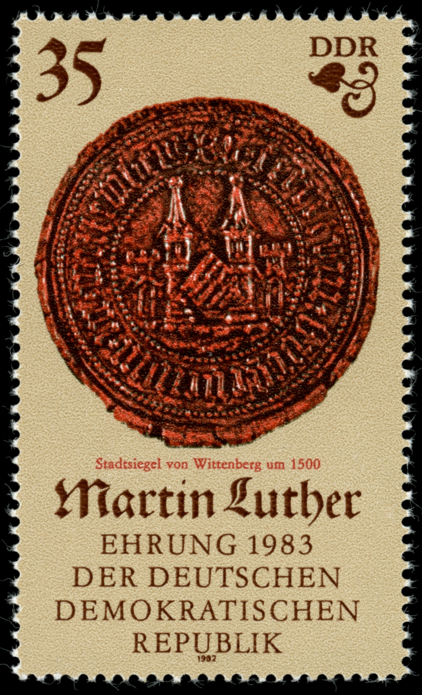 Lutherstadt Wittenberg: Stamps of Germany (DDR)