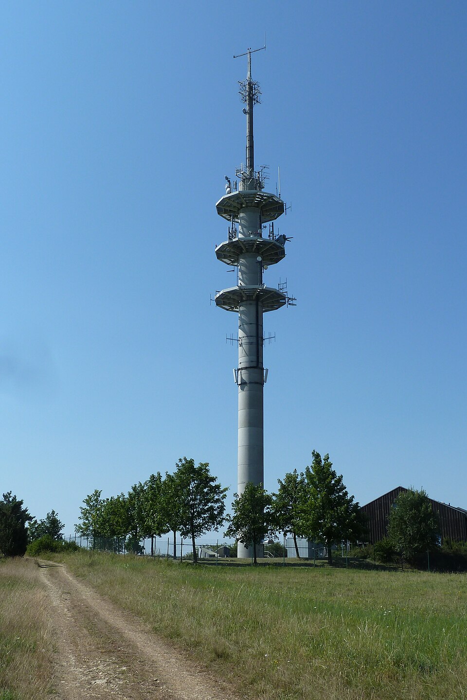 Fernmeldeturm Oßmaritz-Cospoth bei Jena